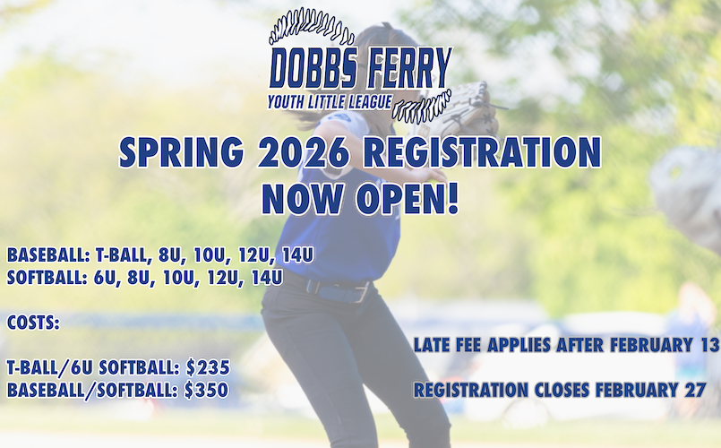 Spring 2026 Registration NOW OPEN!