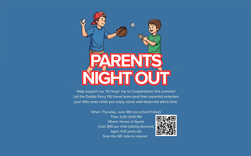 Parent's Night Out Fundraiser!
